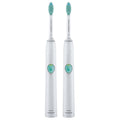 Sonicare EasyClean Electric Rechargeable Toothbrush Dual Handle Set (2 brushes)