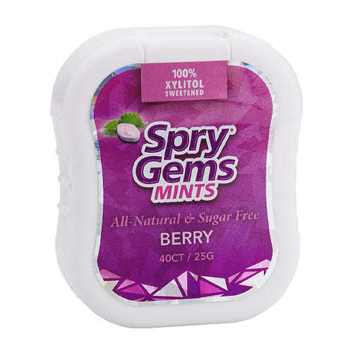 Spry Gems Berry Xylitol Mints (40ct)