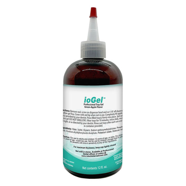 IoTech ioGel Professional Periodontal Tray Gel - Green Apple (12oz)