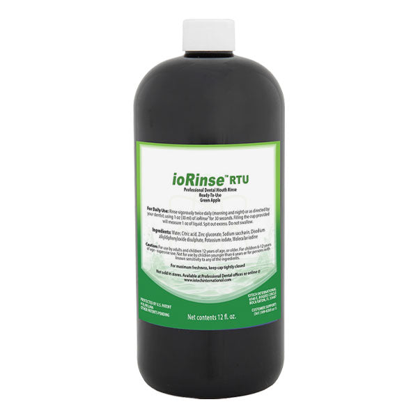 IoTech ioRinse RTU Ready-To-Use Mouth Rinse - Green Apple (1L)