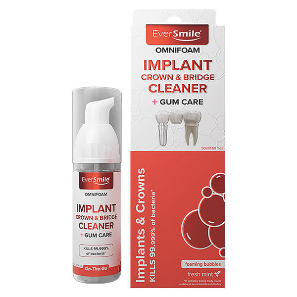 EverSmile OmniFoam Implant, Crown and Bridge Cleaner (50ml)