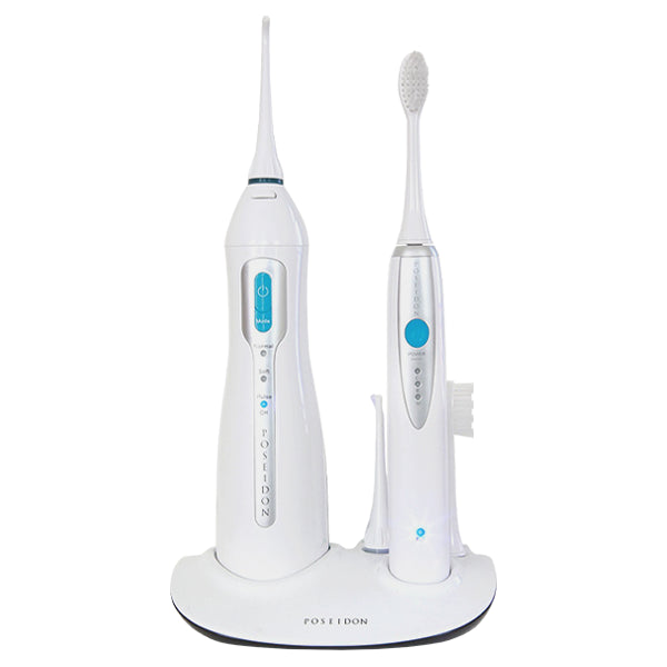 Poseidon Portable Oral Irrigator and Sonic Toothbrush Combo