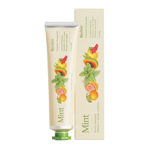 Revitin Prebiotic Toothpaste - Mint (3.4oz)