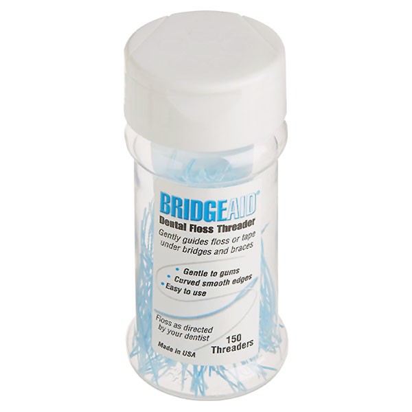 FlossAid BridgeAid Dental Floss Threader (150ct)