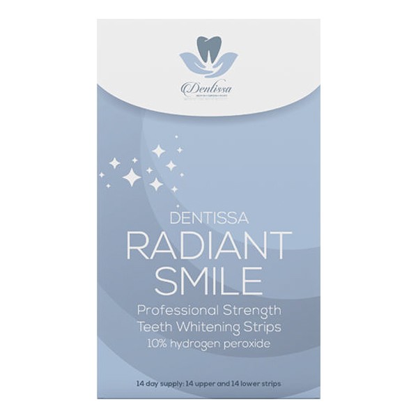 Dentissa Radiant Smile Teeth Whitening Strips (28pk)