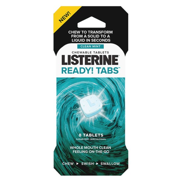 Listerine Ready Tabs - Clean Mint (8ct)