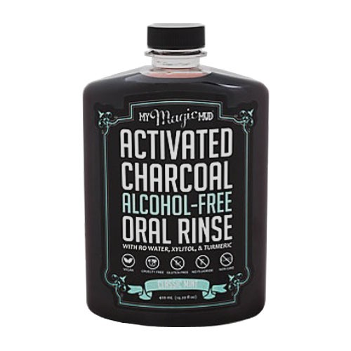 My Magic Mud Activated Charcoal Mint Oral Rinse (14.2oz)