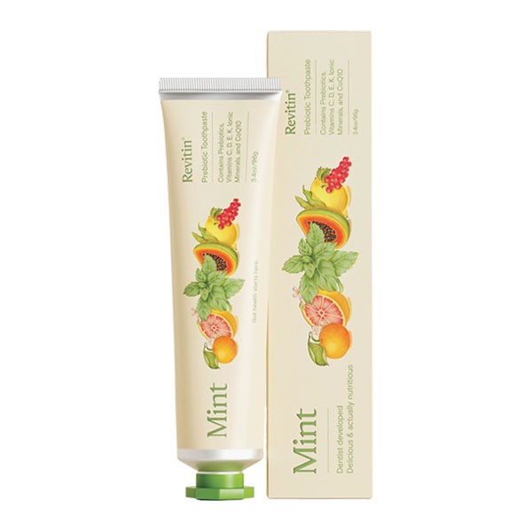 Revitin Prebiotic Toothpaste - Mint (3.4oz)