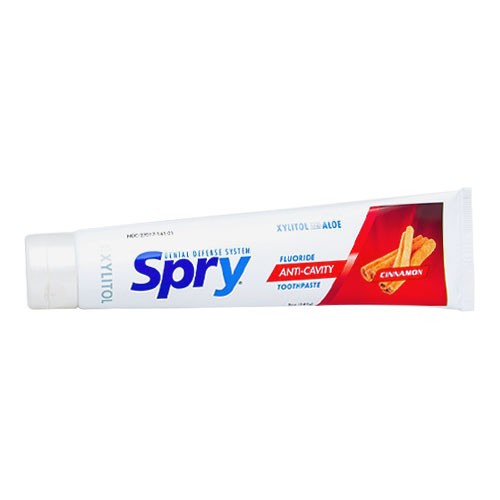 Spry Cinnamon Xylitol Toothpaste (5oz)