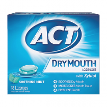 ACT Dry Mouth Lozenges - Mint (18ct)