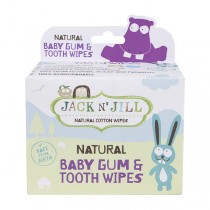 Jack N' Jill Natural Baby Gum & Tooth Wipes (25ct)