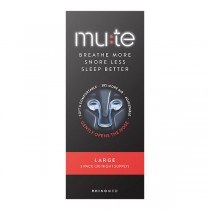 Mute Anti-Snoring Nasal Breathing Aid - Large (3pk)