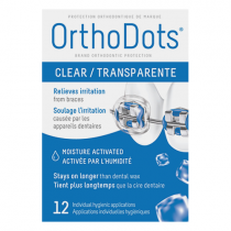 OrthoDots Clear Orthodontic Protection (12ct)