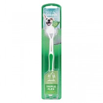 TropiClean Fresh Breath Triple Flex Toothbrush for Dogs