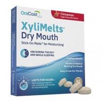 OraCoat XyliMelts for Dry Mouth - Cinnamon (40ct)