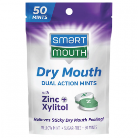SmartMouth Dry Mouth Moisturizing Dual Action Mints (50ct)