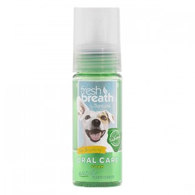 TropiClean Fresh Breath Oral Care Foam for Dogs (4.5oz)