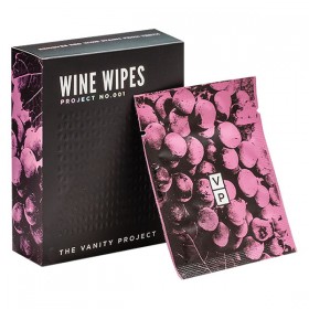 Wine Wipes Stain Removing Tooth Cleaners Single Packs (12ct)