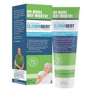 Dr. Berland's Cleanadent Denture & Gum Cleansing Paste (4oz)