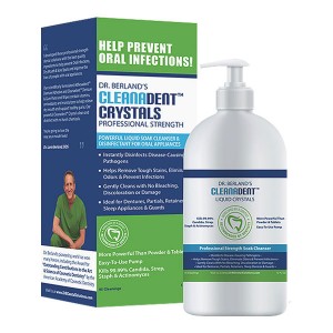 Dr. Berland's Cleanadent Crystals Liquid Soak Cleanser (12oz)