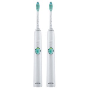 Sonicare EasyClean Electric Rechargeable Toothbrush Dual Handle Set (2 brushes)