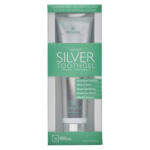 Elementa Nano Silver Fluoride-Free Tooth Gel - Wintermint (4oz)