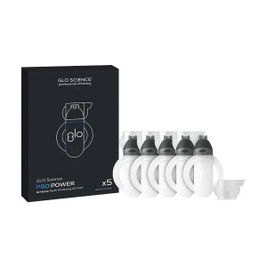 GLO Science Pro Power Teeth Whitening G-Vials 10% Hydrogen Peroxide (5pk)