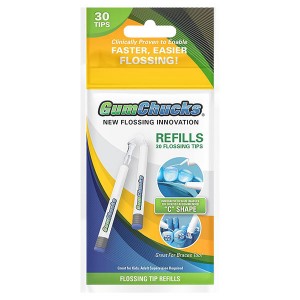 GumChucks ORTHOgami Flossing Tips Refill (30ct)