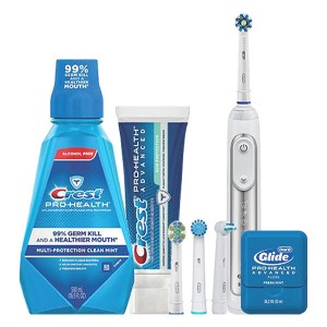 Oral B Genius Pro Gingivitis System Electric Rechargeable Toothbrush Bundle