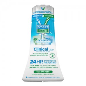 SmartMouth Clinical DDS Activated Oral Rinse (16oz)