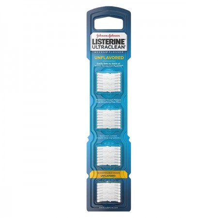 Listerine Ultraclean Access Flosser Refill Heads - Unflavored (28ct)