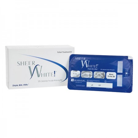 Sheer White! Professional Take-Home Teeth Whitening Strips (10pk)