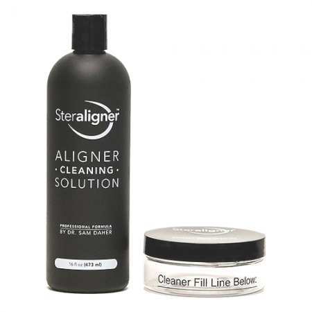 Steraligner Aligner and Retainer Cleaning Solution Starter Kit